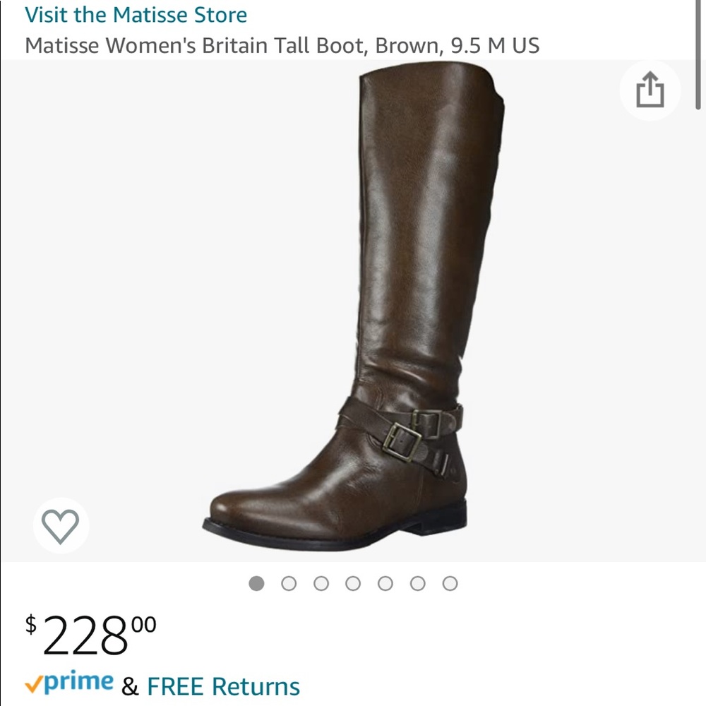 Matisse Tall Leather Riding Boots